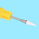 Ceramic Nail Bit Set: Precision Grind Teeth In Colors