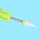 Ceramic Nail Bit Set: Precision Grind Teeth In Colors