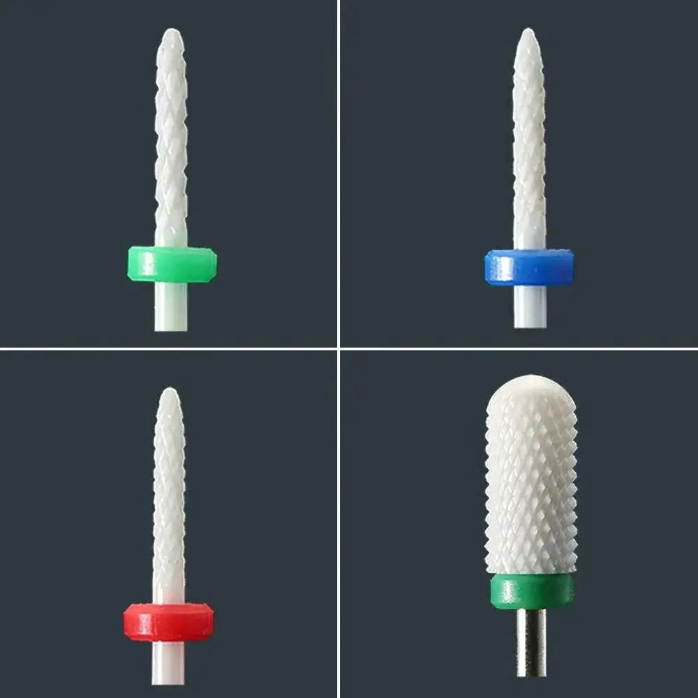 Ceramic Nail Bit Set Professional Manicure Tool Kit