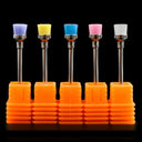 Ceramic Nail Drill Bits Set for Precision Manicure Care