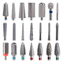 Ceramic Tungsten Carbide Nail Drill Bit Set for Manicure