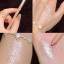 Chameleon Glitter Eyeliner & Eyeshadow All-Day Glamorous Makeup