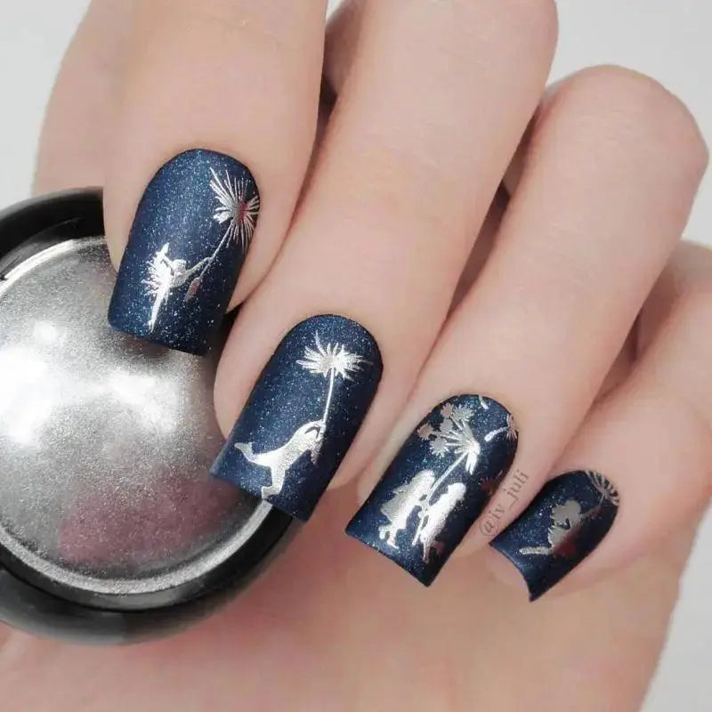 Champagne Gold Mirror Nail Art Powder For Stunning Nails