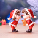 Charming Christmas Couple Ornaments Festive Tree Decor 2023