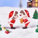 Charming Christmas Couple Ornaments Festive Tree Decor 2023