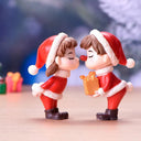 Charming Christmas Couple Ornaments Festive Tree Decor 2023