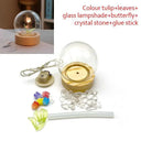 Charming DIY Tulip Night Light Elegant Handmade Lamp Gift