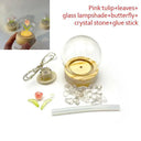 Charming DIY Tulip Night Light Elegant Handmade Lamp Gift