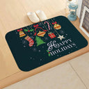 Charming Elk Christmas Doormat for Holiday Cheer Gift