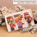 Charming Rustic Wooden Christmas Ornament - Holiday Decor Gift
