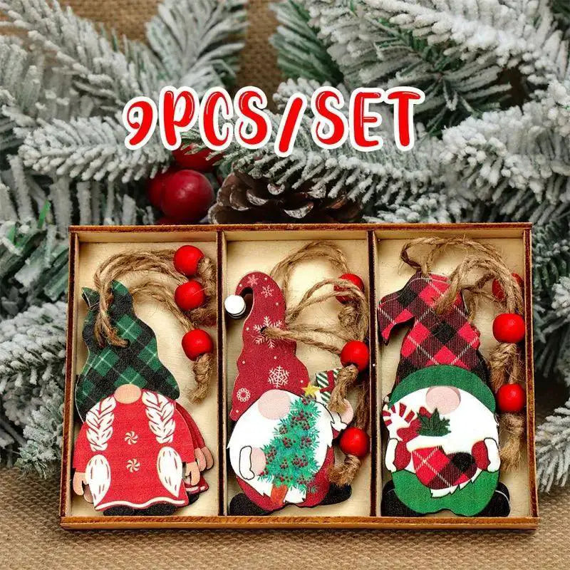 Charming Rustic Wooden Christmas Ornament For Holiday Decor