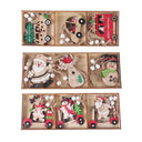 Charming Rustic Wooden Christmas Ornament For Holiday Decor
