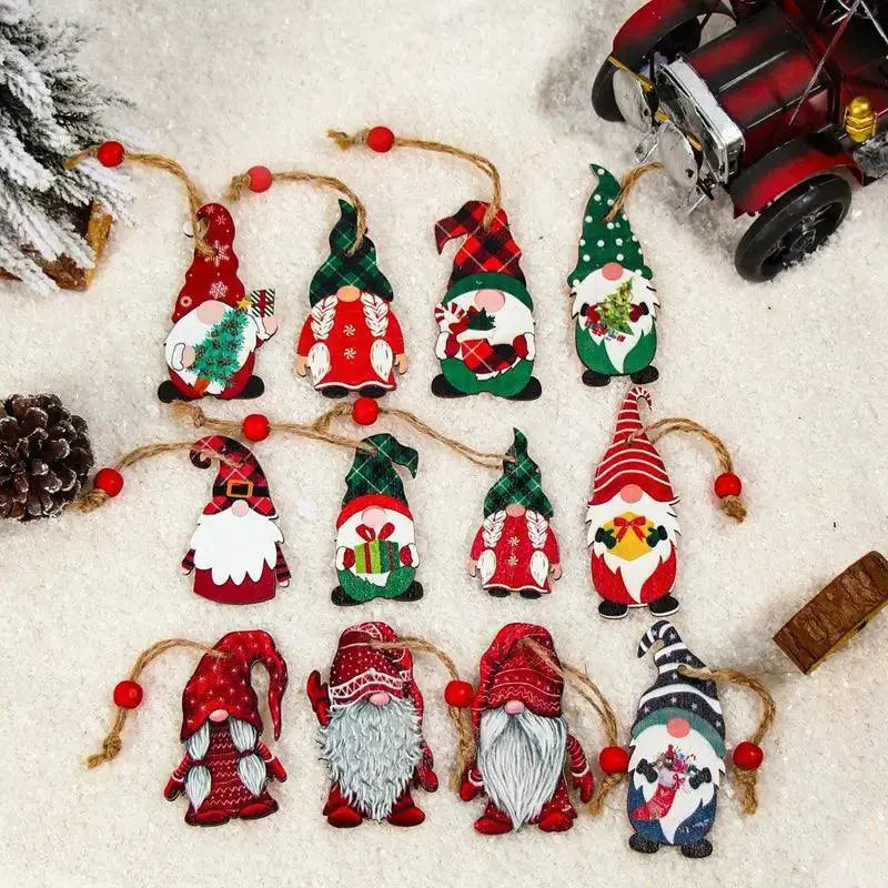 Charming Rustic Wooden Christmas Ornament For Holiday Decor