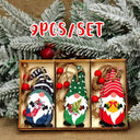 Charming Rustic Wooden Christmas Ornament - Holiday Decor Gift