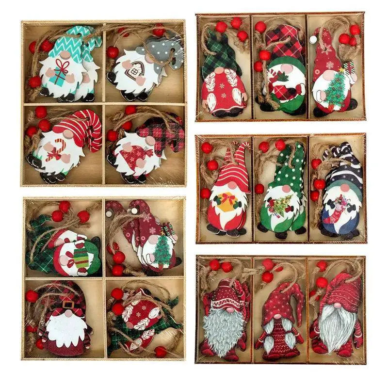 Charming Rustic Wooden Christmas Ornament For Holiday Decor