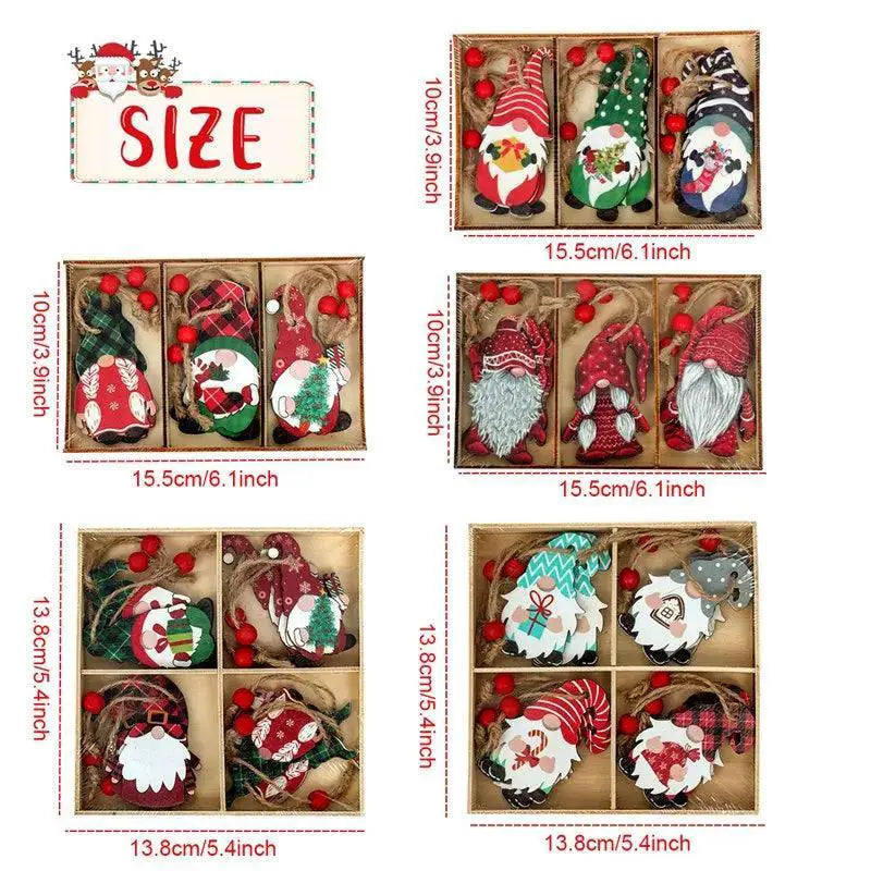 Charming Rustic Wooden Christmas Ornament For Holiday Decor