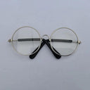 Charming Vintage Round Sunglasses for Small Pets Eye Wear