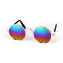 Charming Vintage Round Sunglasses for Small Pets Eye Wear