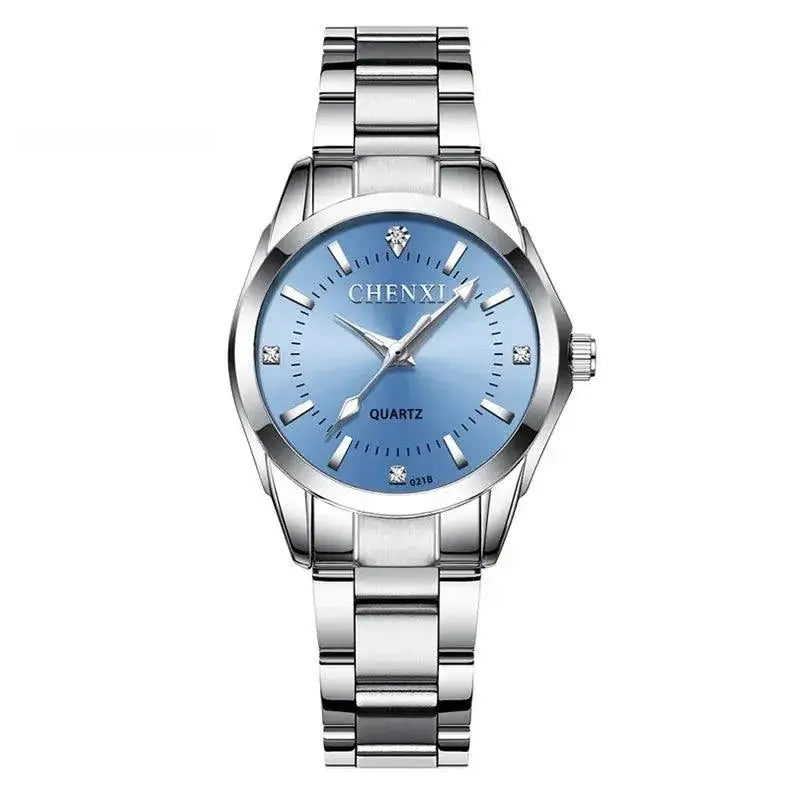 Chenxi Rhinestone Waterproof Watch Elegant Fashion Timepiece