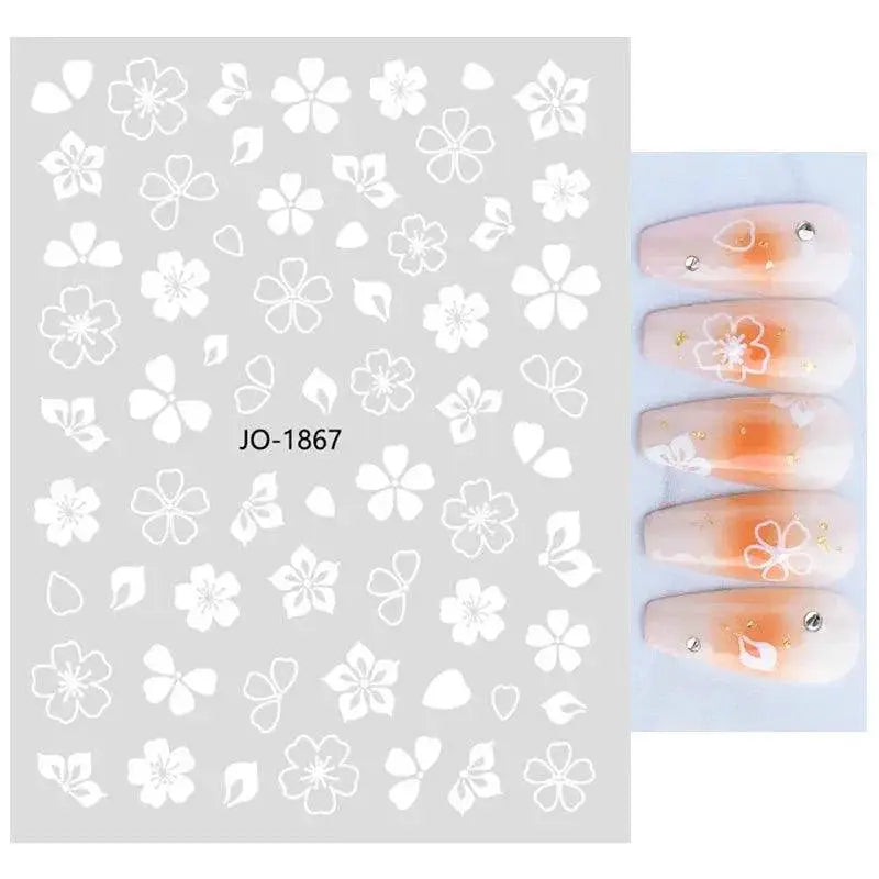 Nail Decals for Pros and Beginners — F732
