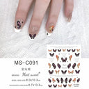 Cherry Blossom 3D Nail Decals Set Luxurious Nail Stickers