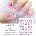 Cherry Blossom 3D Nail Decals Set Luxurious Nail Stickers