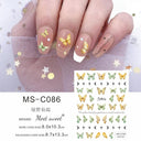 Cherry Blossom 3D Nail Decals Set Luxurious Nail Stickers