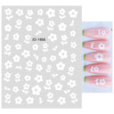 Cherry Blossom 3D Nail Decals Set Luxurious Nail Stickers
