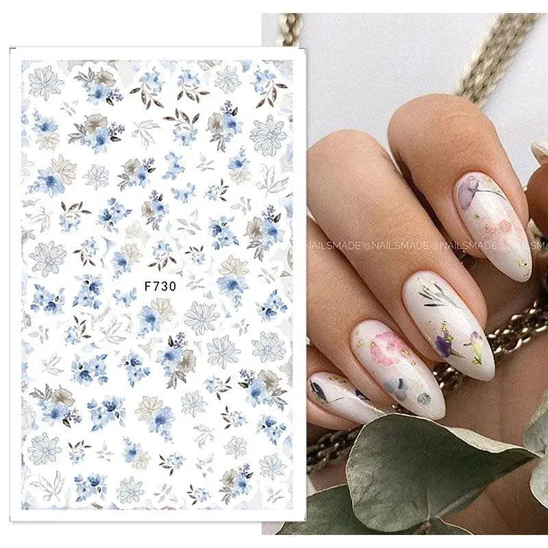 Nail Decals for Pros and Beginners — F844