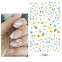 Cherry Blossom 3D Nail Decals Set Luxurious Nail Stickers