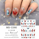 Cherry Blossom 3D Nail Decals Set Luxurious Nail Stickers