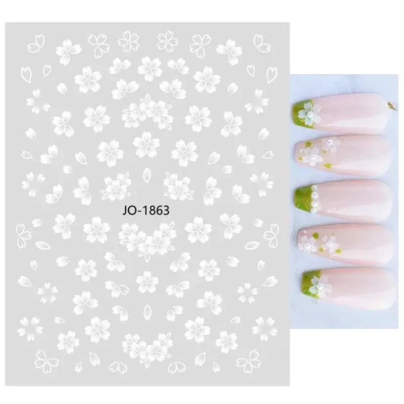 Nail Decals for Pros and Beginners — F728