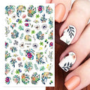 Cherry Love 3D Nail Art Sticker Set Russian Letter Decal Glam