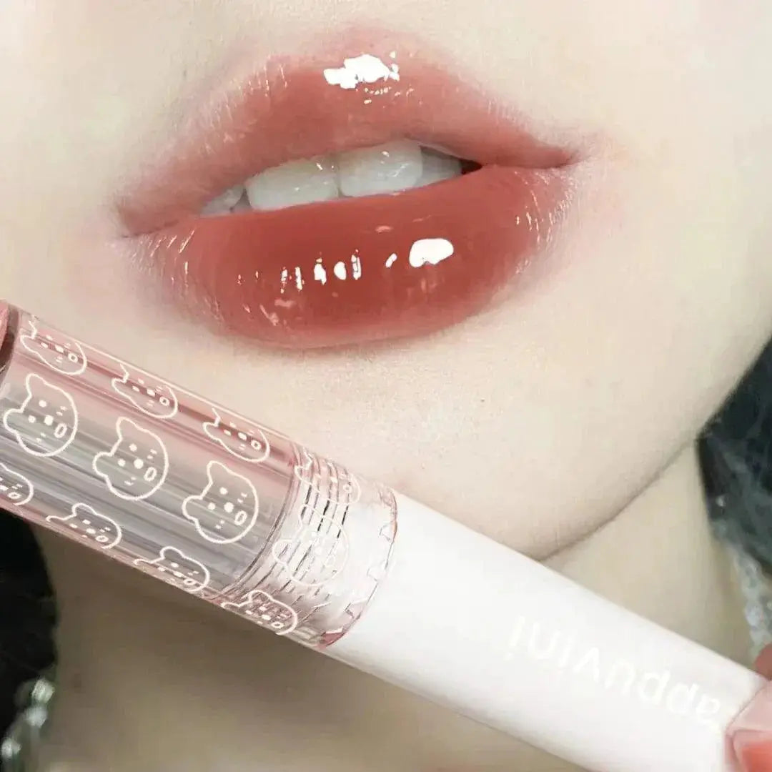 Cherry Pink Lip Oil Hydrates And Enhances Lips Shine