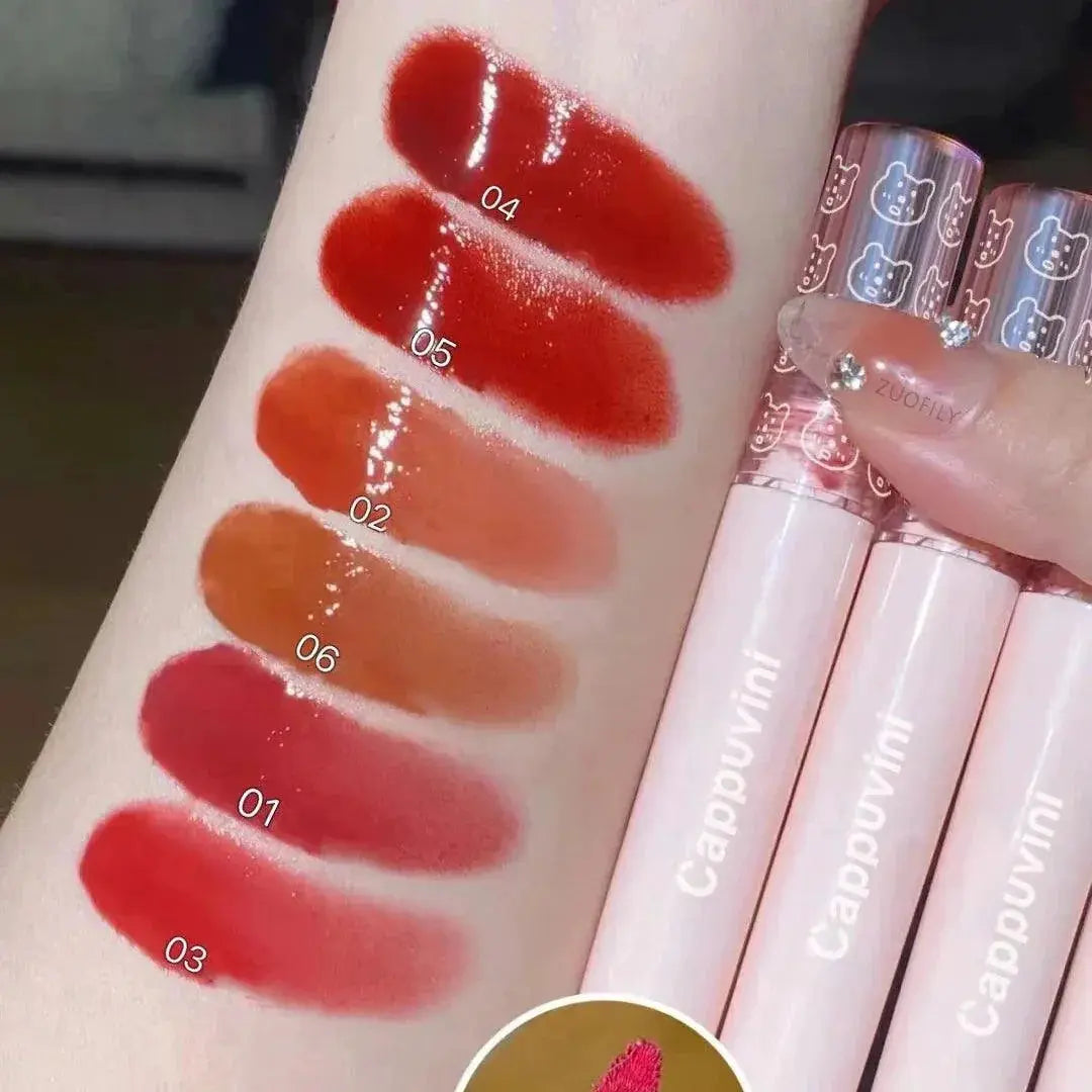 Cherry Pink Lip Oil Hydrates And Enhances Lips Shine
