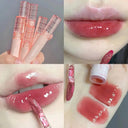 Cherry Pink Lip Plumper Matte Gloss with Long-lasting Moisture