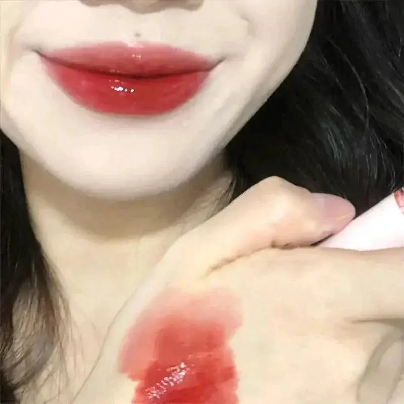 Cherry Pink Lip Plumper Matte Gloss Long Lasting Moisture