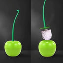 Cherry Shape Toilet Brush Holder Set Creative Lavatory Accessories