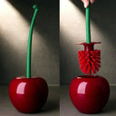 Cherry Shape Toilet Brush Holder Set Creative Lavatory Accessories