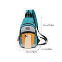 Chest Bag For Men And Women Crossbody Multifunctional Backpack