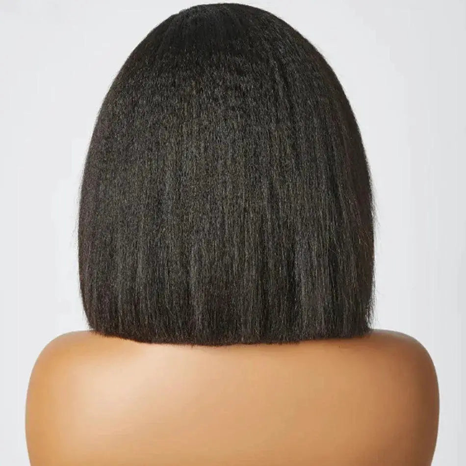 Chic Brazilian Remy Bob Lace Front Wig for Effortless Style