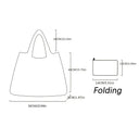 Reusable Foldable Tote Bag for Travelers