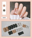 Chic Holiday Pink French Press-On Nails Set 24 Designs