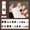 Chic Holiday Pink French Press-On Nails Set 24 Designs