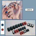 Chic Holiday Pink French Press-On Nails Set 24 Designs