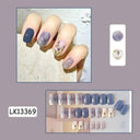 Chic Holiday Pink French Press-On Nails Set 24 Designs
