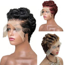 Chic Pixie Curly Lace Frontal Wig for Effortless Upgrade