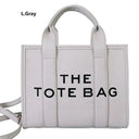 Chic PU Leather Tote Stylish Handbag with Versatile Design