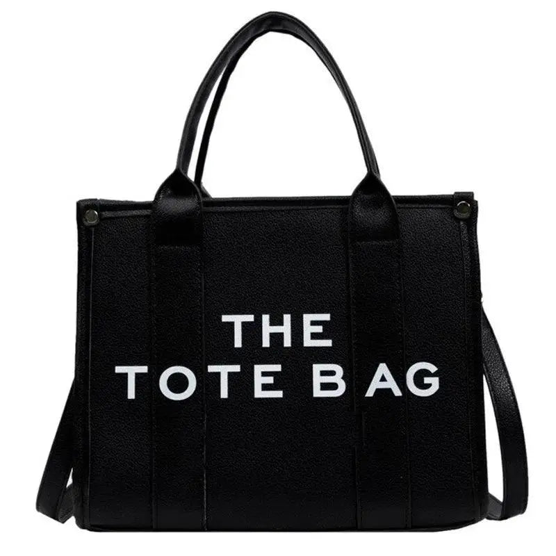 Chic PU Leather Tote Bag Handbag With Versatile Design