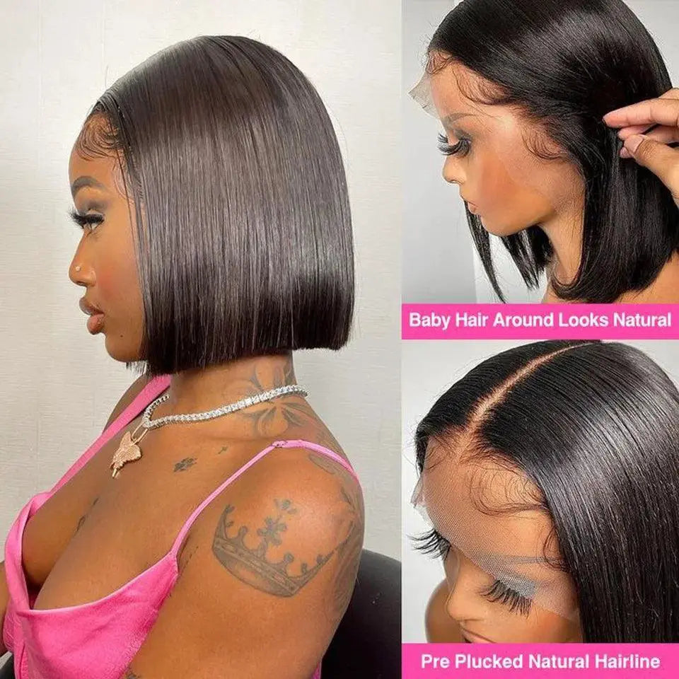 Chic Short Bob Lace Front Wig Affordable Style Upgrade